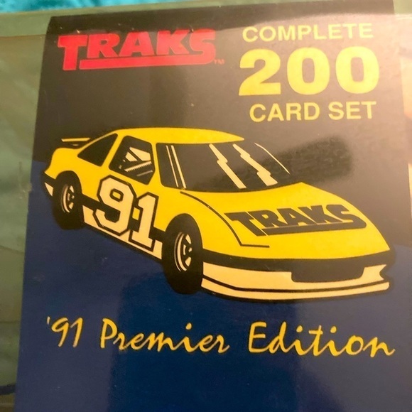 1991 Traks Premier Edition Unopened Complete Card Set NASCAR RARE - Picture 8 of 8